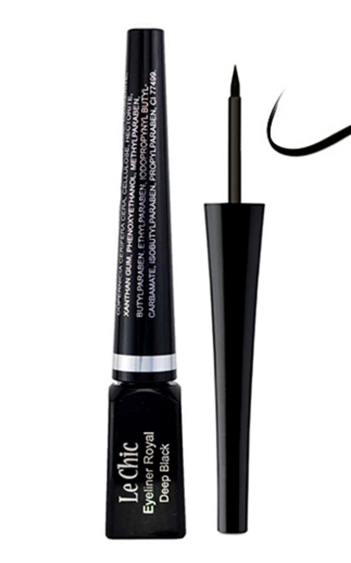 خط چشم براش قلمی لچیک-deep black eyeliner brush lechic