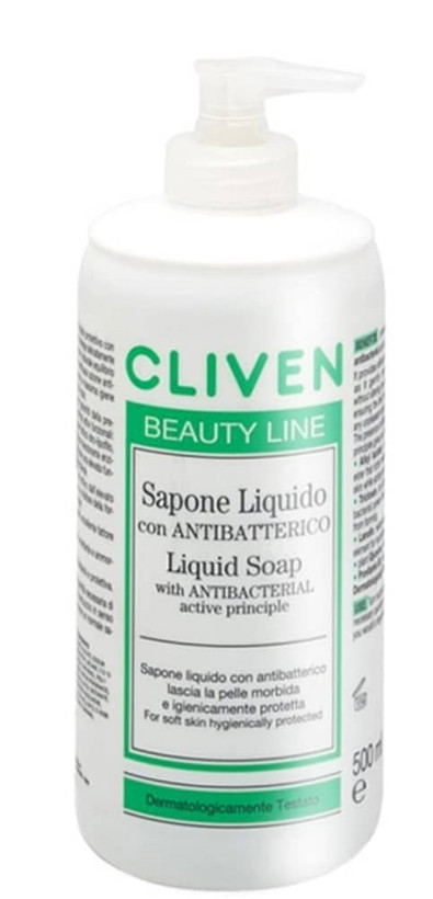 صابون مایع انتی باکتریال وضد جوش و پاک کننده ارایش و الودگی کلیون Liquid soap 500mil