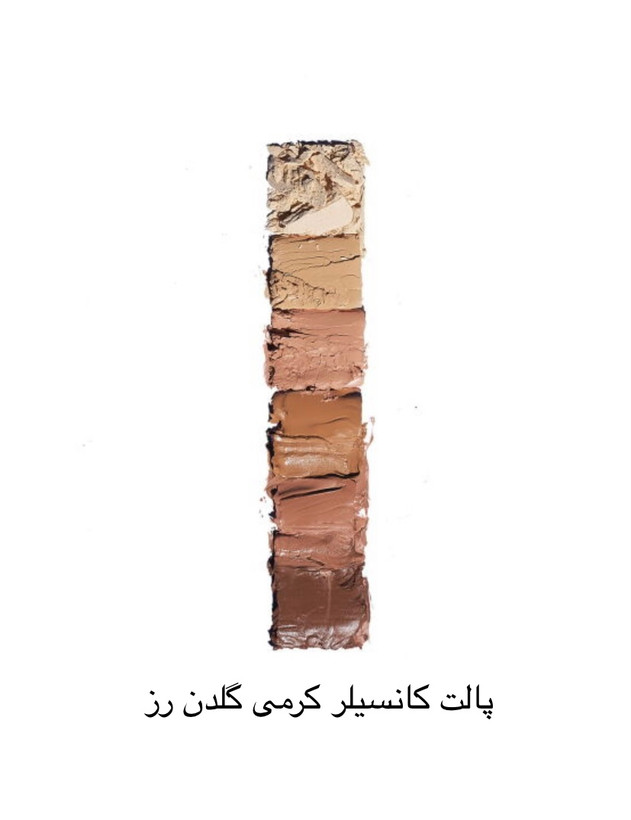 پالت کانسیلر گلدن رز مدل CORRECT & CONCEAL