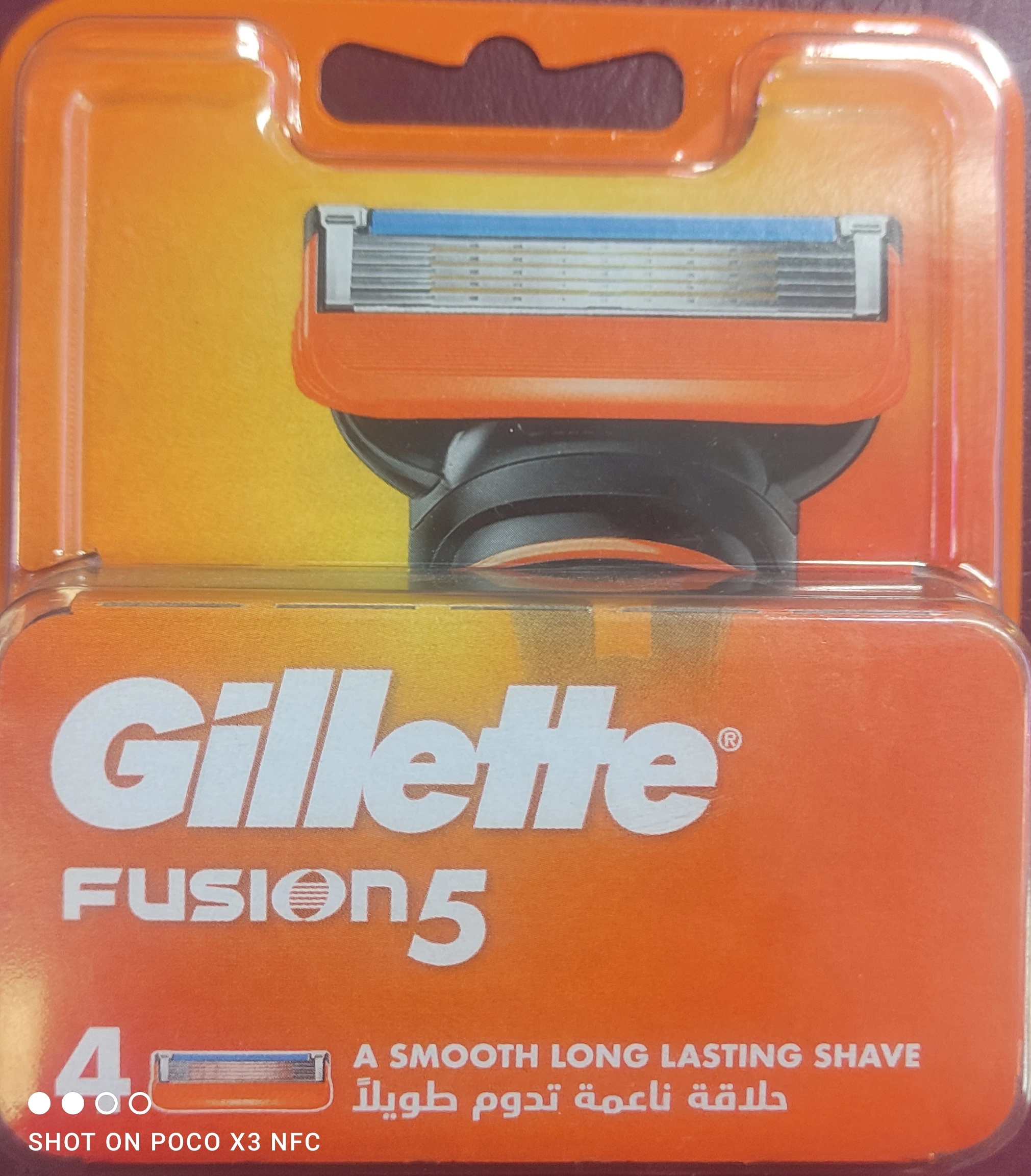 یدک اصلی فیوژن ساده Gillette