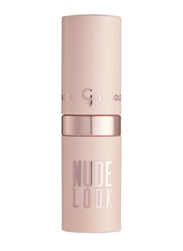رژلب جامد مات گلدن رز مدل NUDE LOOK شماره 02