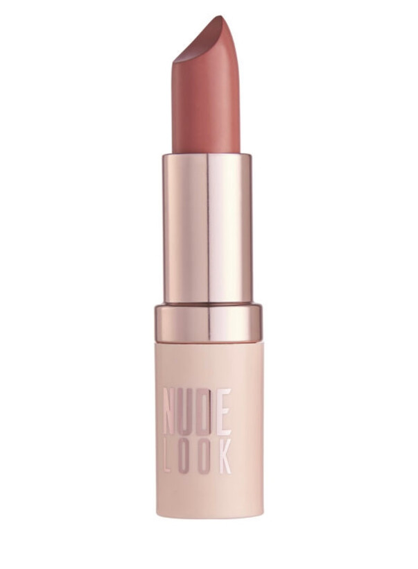 رژلب جامد مات گلدن رز مدل NUDE LOOK شماره 03