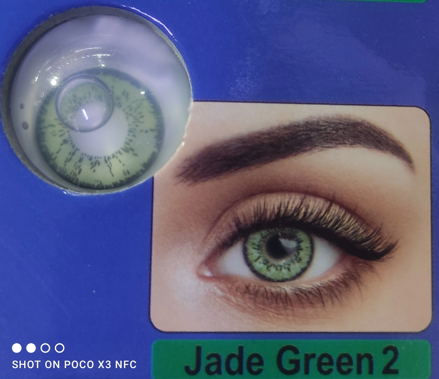 لنز جید سبز2jade green