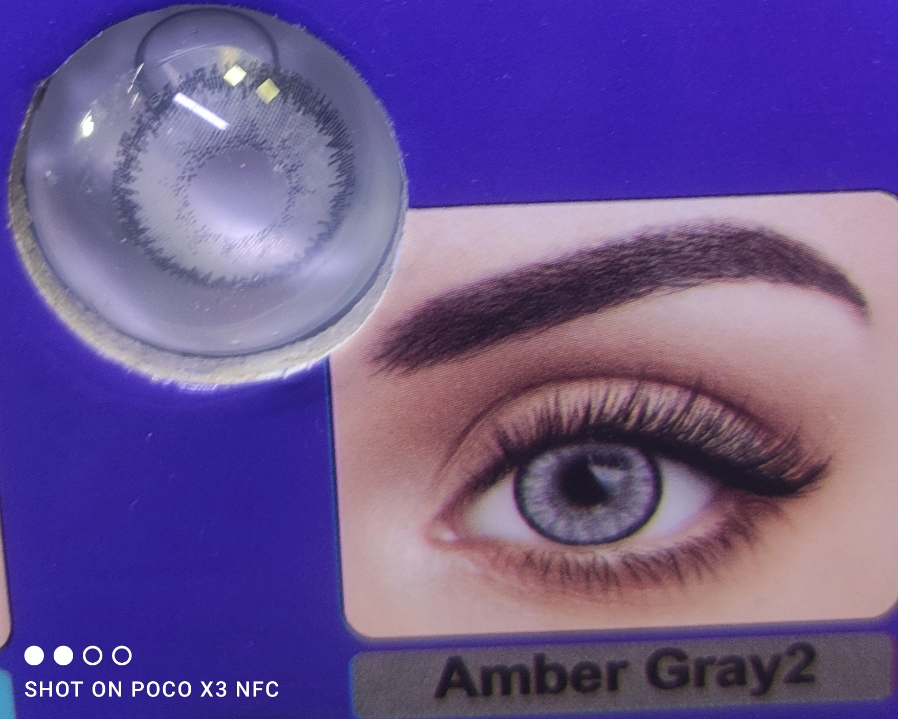 لنز طوسی2 کهربایی 2amber gray