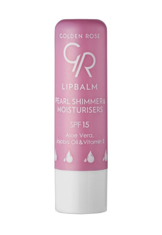 بالم لب گلدن رز مدل PEARL SHIMMER & MOISTURISERS