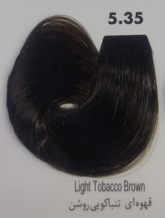 رنگ ریتون قهوه ای تنباکویی روشن
