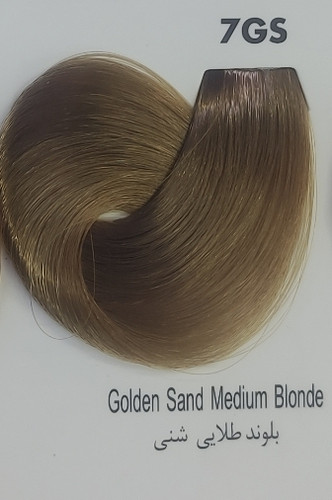 رنگ ریتون بلوند طلایی شنی