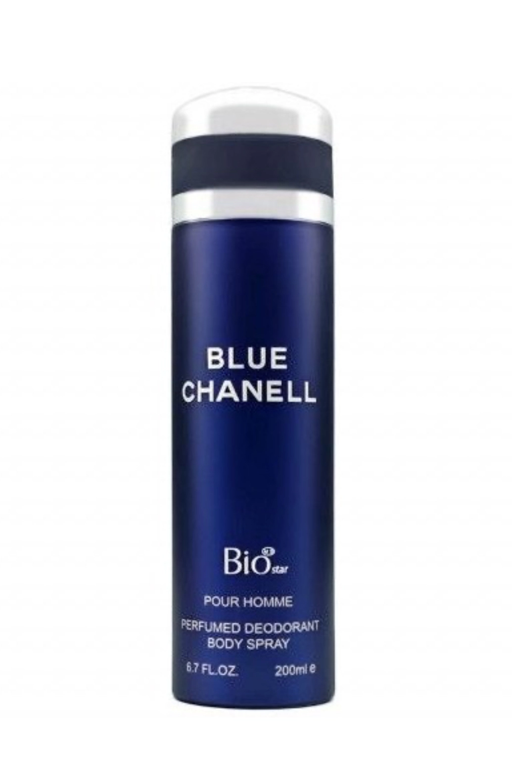 اسپری بدن مردانه مدل Blue Chanell حجم 200 میلی لیتر بیو استار